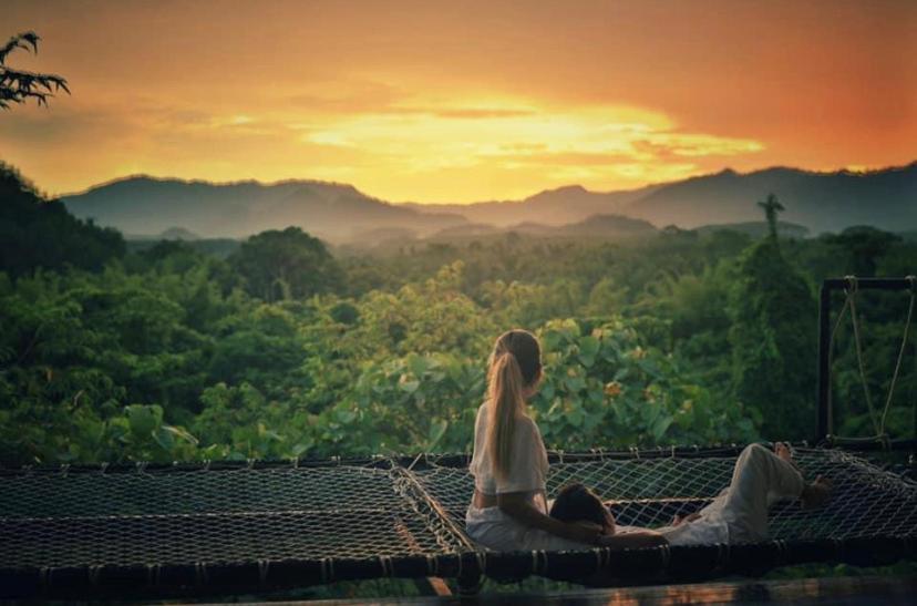 Hotel Tanoshi Glamping In Khao Sok Khao Sok National Park Zewnętrze zdjęcie